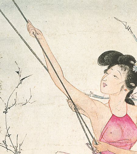 兴海县-胡也佛的仕女画和最知名的金瓶梅秘戏图